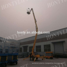 Best price mobile hydraulic man lift 18m articulated boom lift
 articulated boom lift introduction
 articulated boom lift : Structure
 articulated boom lift : working range
 articulated boom lift paremeters: 
 articulated boom lift's advantages : 